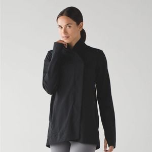 Lululemon Belle Wrap Black Jacket- Size 4